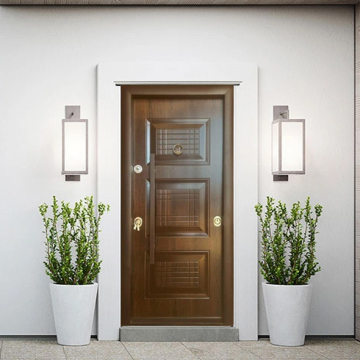 Turkish Armored Door with Ring Knocker 10 cm Thickness