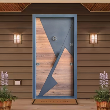 Turkish Armored Door with Ring Knocker