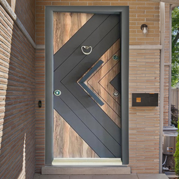 Turkish Armored Door with Ring Knocker