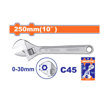 Wadfow Adjustable Wrench 10 inch (WAW1110)