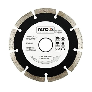 YATO Dry Diamond Disc 5 inch, 125 mm (YT-6003)