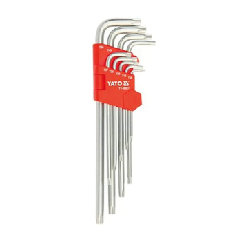 YATO Hex Key Set E×TRA LONG Ball-Shaped 9 Pieces (YT-5878)