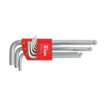 YATO Hex Key Set Ball-Shaped 9 Pieces (YT-58823)