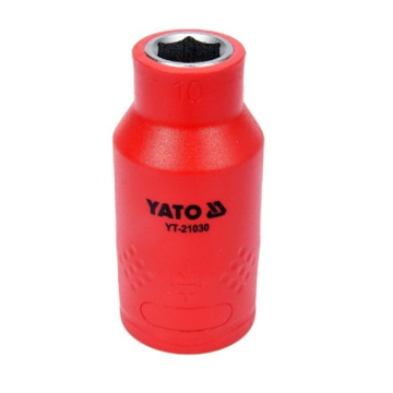 YATO Insulated Socket ½ inch 1000 V 10 mm  (YT-21030)