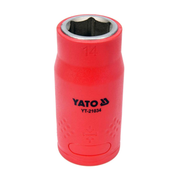 YATO Insulated Socket ½ inch 1000 V 14 mm  (YT-21034)
