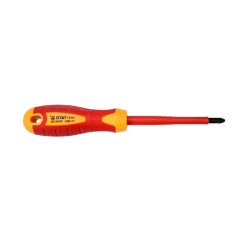YATO Phillips Go-through Screwdriver PH2 × 100 mm, 1000 V (YT-2823)