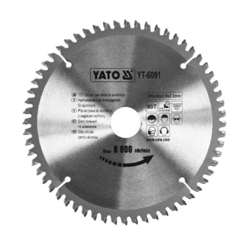 YATO TCT Saw Blade 8 inch 200 mm, 60 teeth (YT-6091)