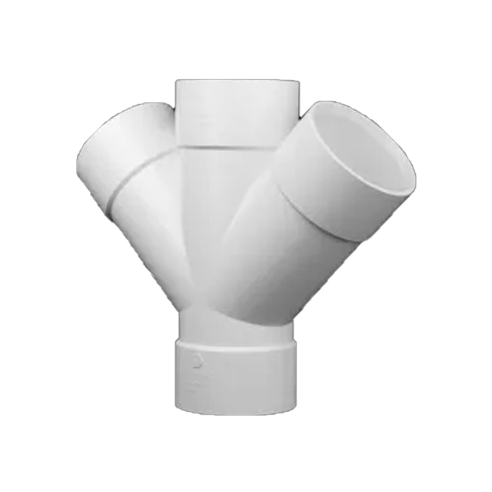 Alsharif Drainage Pipe Double Branch 45° Alsharif Drainage Pipe Double Branch 45°