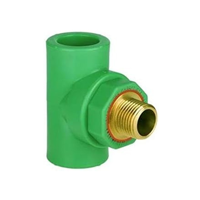Alsharif Water Supply Pipe Copper Tee Male Thread Alsharif Water Supply Pipe Copper Tee Male Thread