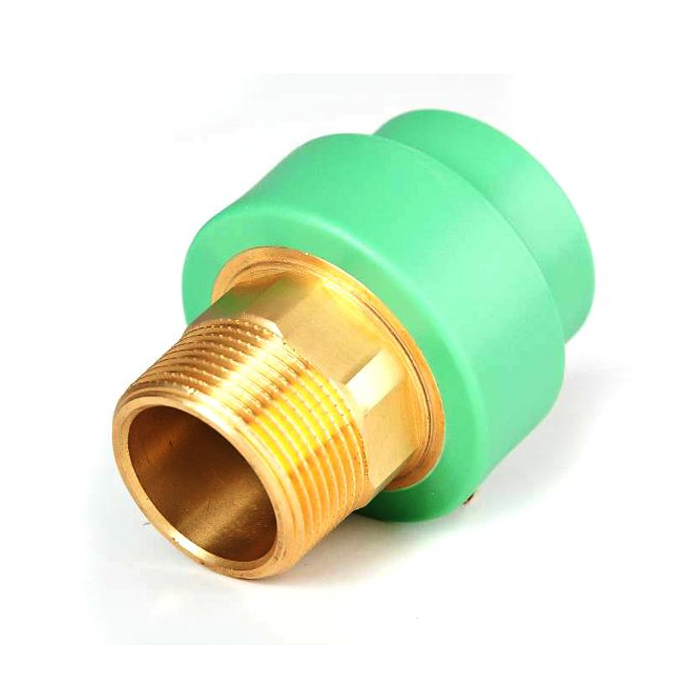 Aquatherm Square nut Socket Male Thread Green Aquatherm Square nut Socket Male Thread Green