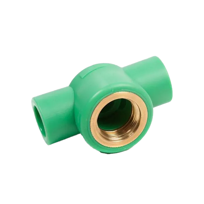 Aquatherm Tee Female Thread Green Aquatherm Tee Female Thread Green
