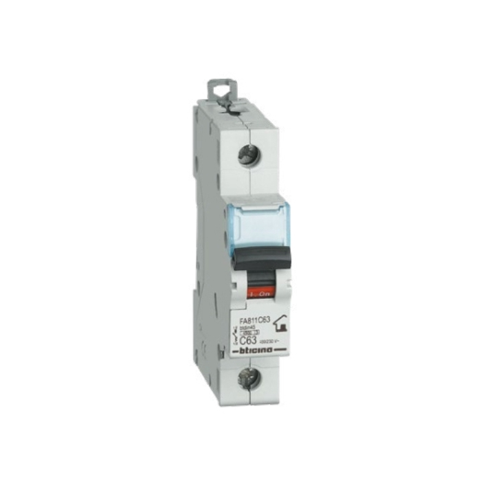 Bticino Electrical Miniature Circuit Breaker (MCB) 1 Pole Bticino Electrical Miniature Circuit Breaker (MCB) 1 Pole