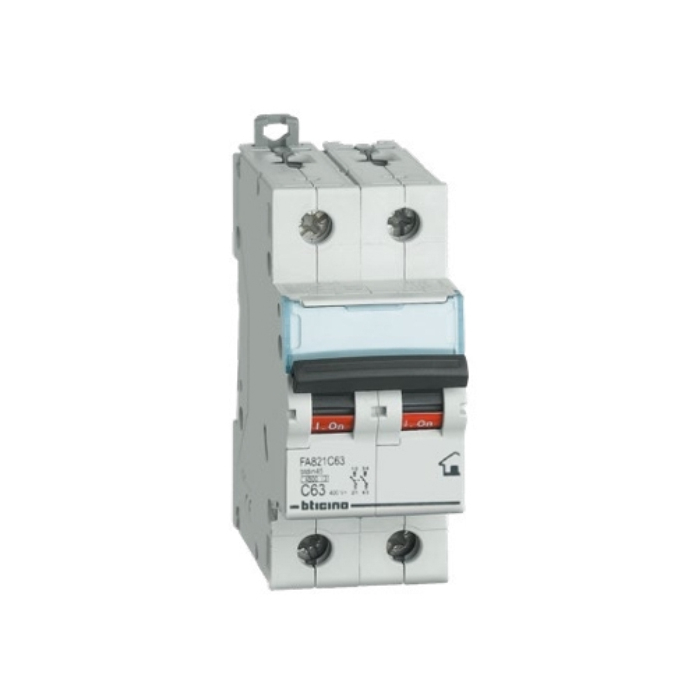Bticino Electrical Miniature Circuit Breaker (MCB) 2 Poles Bticino Electrical Miniature Circuit Breaker (MCB) 2 Poles