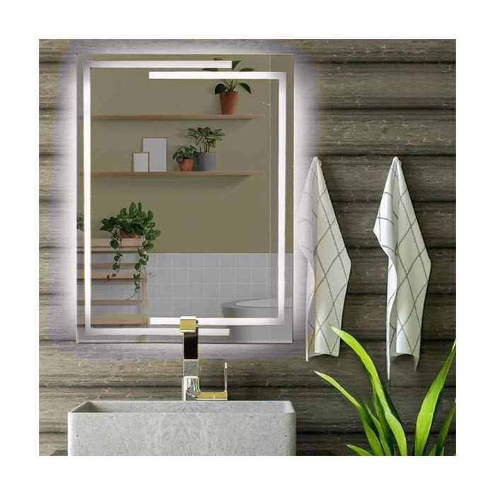 Dr-Greiche LED Mirror 60 × 40 cm 4 mm Thickness Dr-Greiche LED Mirror 60 × 40 cm 4 mm Thickness