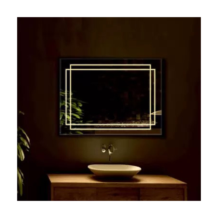 Dr-Greiche LED Mirror 80 × 45 cm 4 mm Thickness Dr-Greiche LED Mirror 80 × 45 cm 4 mm Thickness