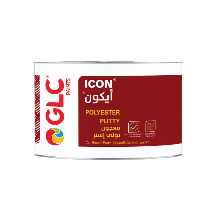 GLC Woodguard Icon Polyester Putty 2.8 Kg GLC Woodguard Icon Polyester Putty 2.8 Kg