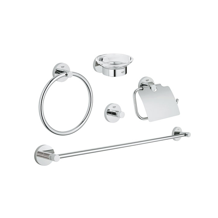 Grohe Essentials Bathroom Accessories Set Grohe Essentials Bathroom Accessories Set