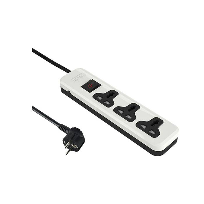 iLock Basic MK Power Strip 3 Outlets 2 Meters iLock Basic MK Power Strip 3 Outlets 2 Meters
