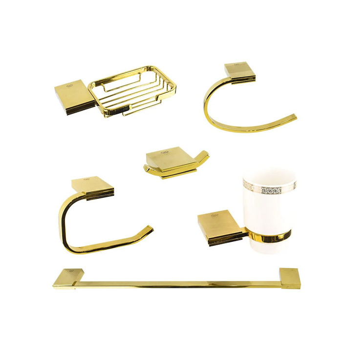 Infinity Bathroom Accessories Set of 6 Pieces