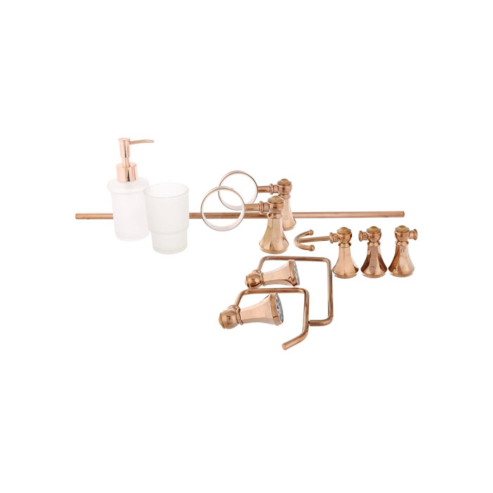 Infinity Bathroom Accessories Set of 6 Pieces