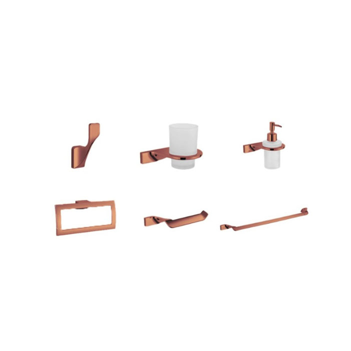 Infinity Bathroom Accessories Set of 6 Pieces