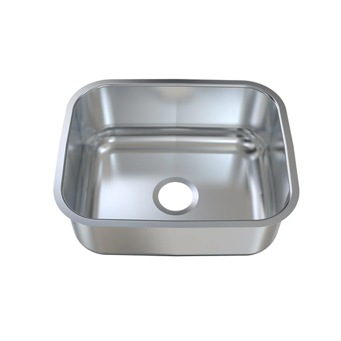 Plaza Lazourd Undermount Stainless Steel Kitchen Sink 1 mm Thickness Without Waste Plaza Lazourd Undermount Stainless Steel Kitchen Sink 1 mm Thickness Without Waste
