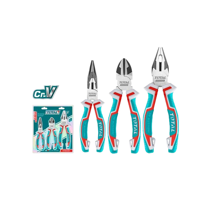 Total Tools Pliers Set 3 Pcs Total Tools Pliers Set 3 Pcs