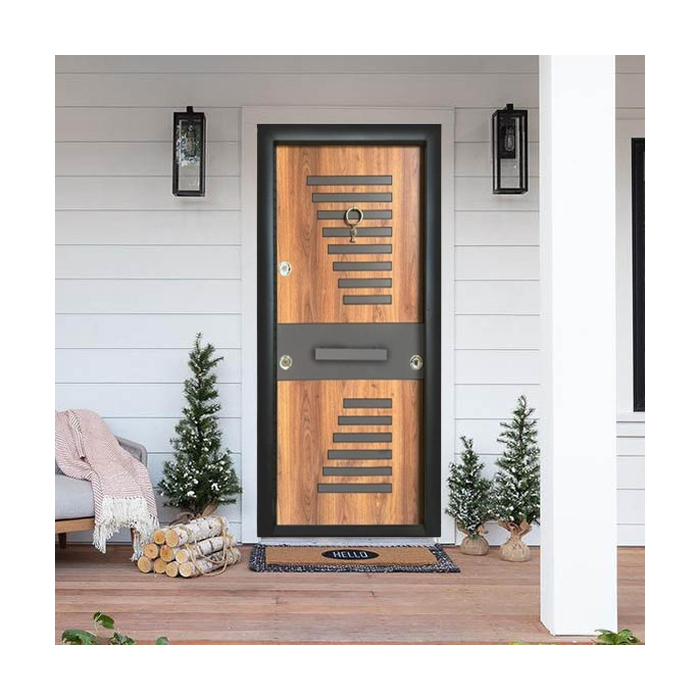 Turkish Armored Door with Ring Knocker 10 cm Thickness Turkish Armored Door with Ring Knocker 10 cm Thickness