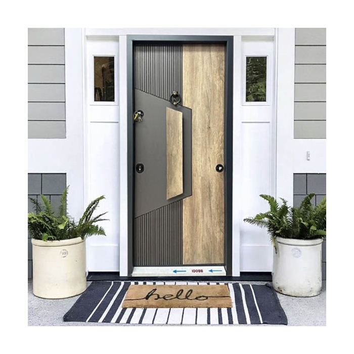 Turkish Armored Door with Ring Knocker 11 Cm Thickness