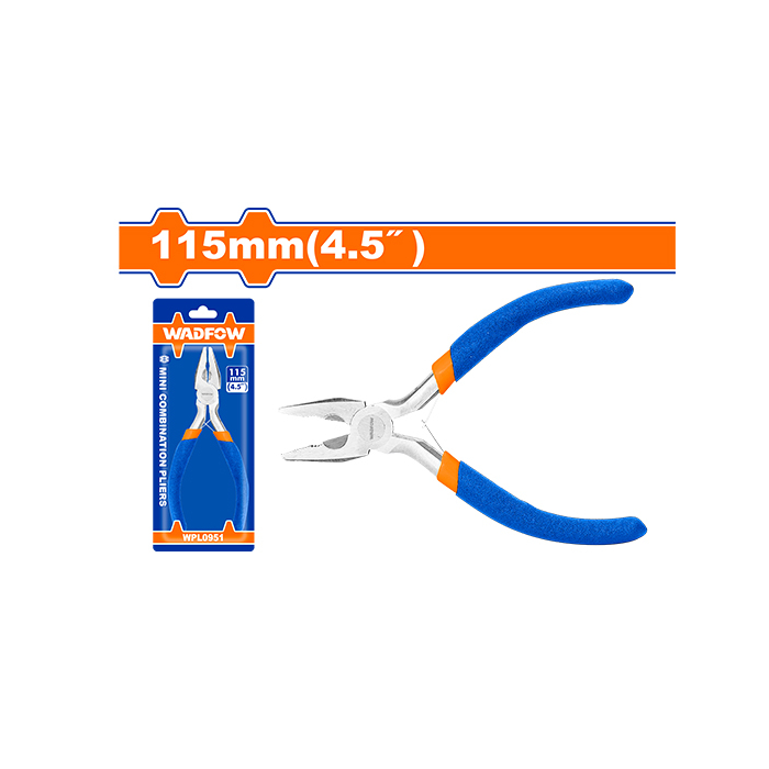 Wadfow Mini Combination Pliers 4.5 inch (WPL0951) Wadfow Mini Combination Pliers 4.5 inch (WPL0951)