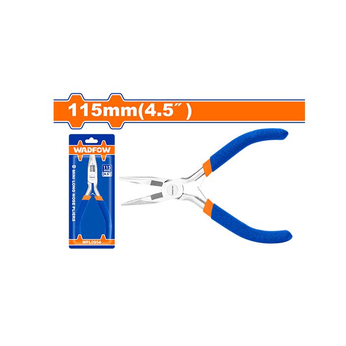Wadfow Mini Long Nose Pliers 4.5 inch (WPL0954) Wadfow Mini Long Nose Pliers 4.5 inch (WPL0954)