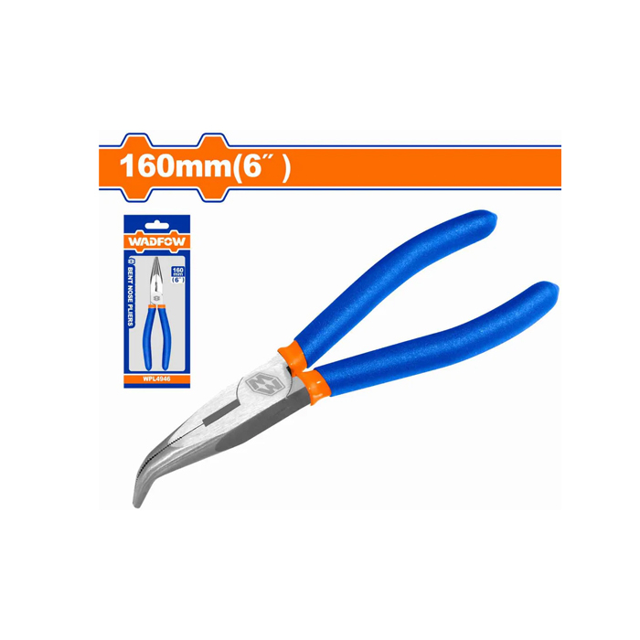Wadfow Bent Nose Pliers 6 inch (WPL4946) Wadfow Bent Nose Pliers 6 inch (WPL4946)