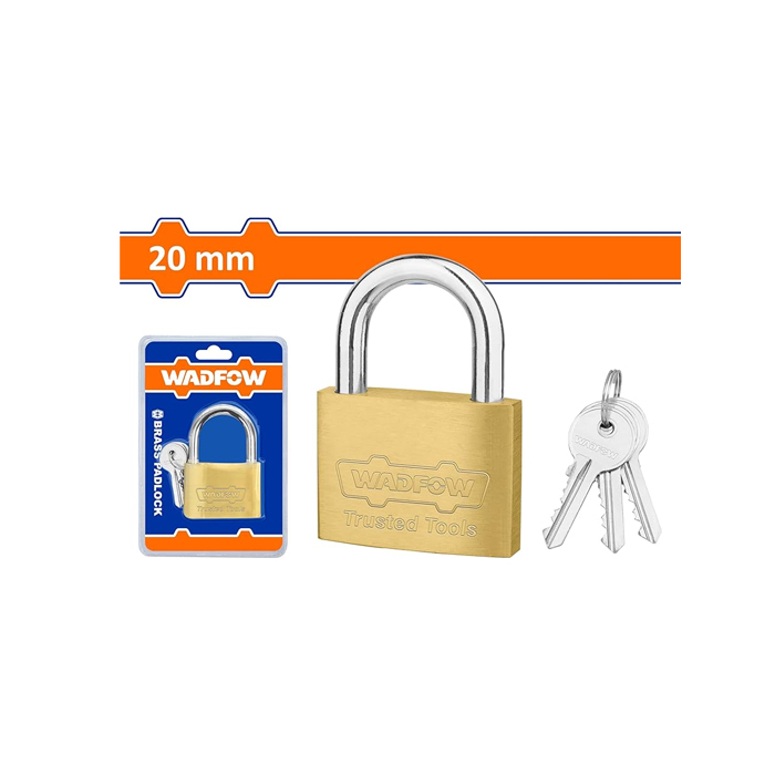 Wadfow Brass Padlock 20 mm (WPD1420) Wadfow Brass Padlock 20 mm (WPD1420)