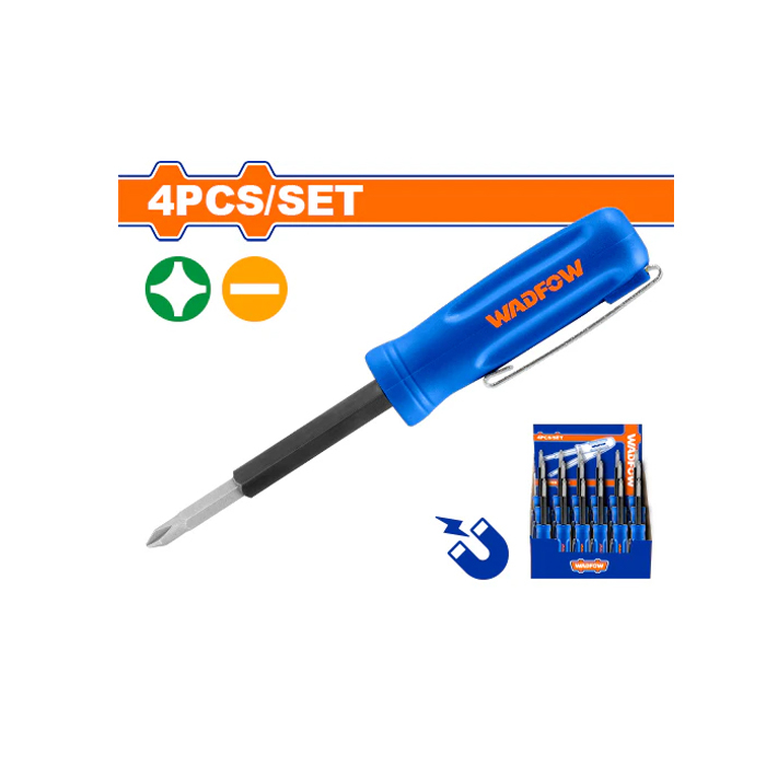 Wadfow Pocket Pen-Shape Screwdriver Set of 4 Pieces (WSS2J04) Wadfow Pocket Pen-Shape Screwdriver Set of 4 Pieces (WSS2J04)