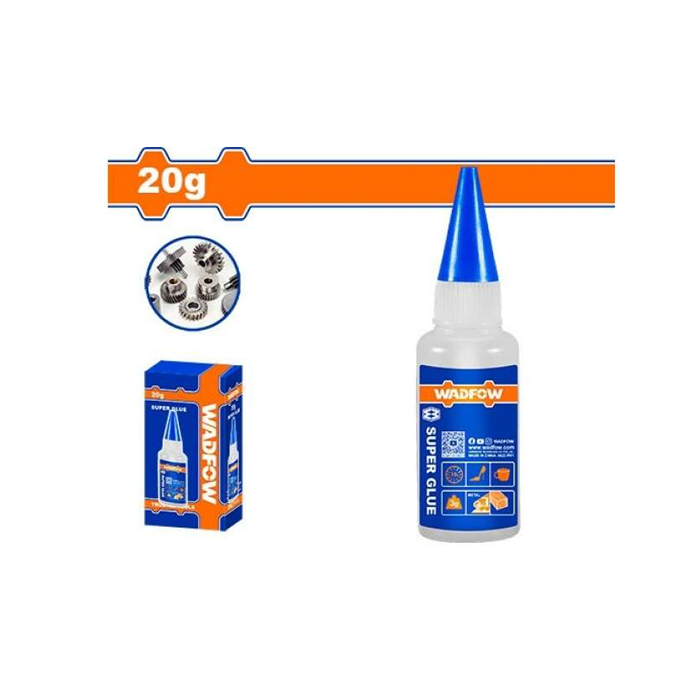 Wadfow Super Glue 20 gram (WGX1522) Wadfow Super Glue 20 gram (WGX1522)